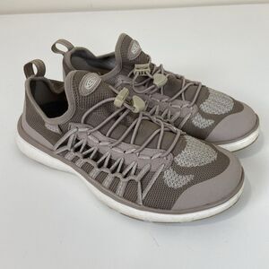 KEEN 1018773 Uneek EXO Brown Bungee Lace Up Running Sneaker Shoes Women's 9